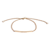 Shahla Karimi 14K Yellow Gold Mother Baby ID Bracelet