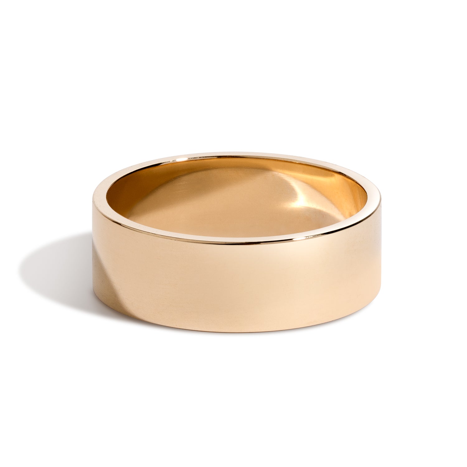 Shahla Karimi Jewelry Dad Band No.2 14K Yellow Gold