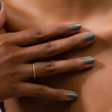 Shahla Karimi Jewelry Twisted Rope Band 14K Yellow Gold on Model