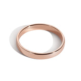 Shahla Karimi Jewelry Every Love Perfect 3mm Band 14K Rose Gold High-Polish Finish