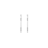 Shahla Karimi Jewelry Diamond Foundry Deco Baguette Bar Ear Jacket 14K White Gold