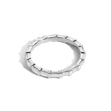 Shahla Karimi Platinum Baguette Bar Set Band