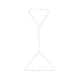 Shahla Karimi Jewelry Diamond Foundry -  Marquise Body Chain w/ White Diamonds - 14K Yellow gold