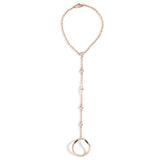 Shahla Karimi Jewelry Diamond Foundry Deco Marquise Hand Chain 14K Rose Gold w/ White Diamonds
