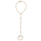 Shahla Karimi Jewelry Diamond Foundry Deco Marquise Hand Chain 14K Yellow Gold w/ White Diamonds