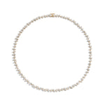  Shahla Karimi 8 Carat Multi-shape Diamond Yellow Gold Tennis Necklace