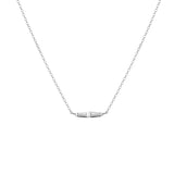 Shahla Karimi Jewelry Landmark Collection Chrysler Necklace 14K White Gold
