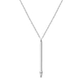 Shahla Karimi Jewelry Landmark Collection Chrysler Pendant Necklace No.1 14K White Gold