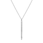 Shahla Karimi Jewelry Landmark Collection Chrysler Pendant Necklace No.2 14K White Gold