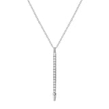 Shahla Karimi Jewelry Landmark Collection Chrysler Pendant Necklace No.2 14K White Gold