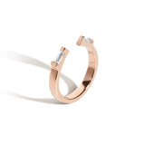 Shahla Karimi Jewelry Landmark Collection Chrysler Ring No. 1 14K Rose Gold