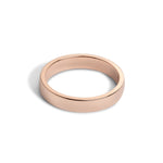 Shahla Karimi Jewelry Every Love Perfect 4mm Band 14K Rose Gold Satin Finish