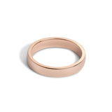 Shahla Karimi Jewelry Every Love Perfect 4mm Band 14K Rose Gold Satin Finish