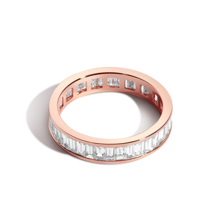  Shahla Karimi Jewelry Rockefeller Ring No. 4 in 14K Rose Gold