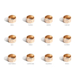 Shahla Karimi Jewelry 14K Gold Zodiac Reveal Ring Collection Cigar Band With White Diamonds