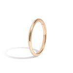Shahla Karimi Jewelry Soft Knife Edge Band 14K Yellow Gold