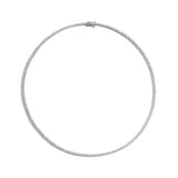 Shahla Karimi 14K White Gold 6 CT Tennis Necklace