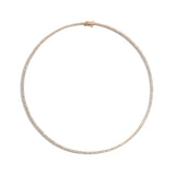 Shahla Karimi 14K Yellow Gold 6 CT Tennis Necklace