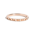 Shahla Karimi Jewelry Deco Detail Band 14K Rose Gold
