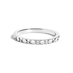 Shahla Karimi Jewelry Deco Detail Band 14K White Gold