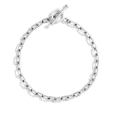 Shahla Karimi 4mm Toggle Charm Chain Bracelet 6.5" 14K White Gold