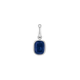 Shahla Karimi Blue Sapphire Antique Cushion-Cut Charm 14K White Gold